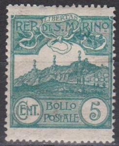 San Marino #42 Fine Unused CV $11.50 (B973)