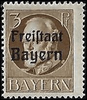 BAVARIA   #136 MH (2)