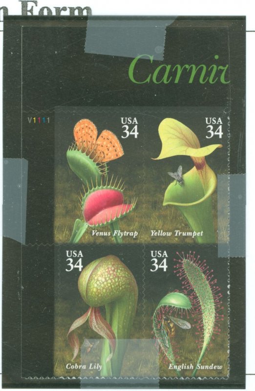 United States #3531a  Plate Block