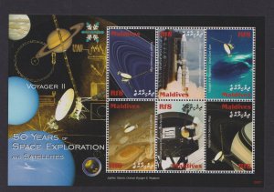 Maldive Islands   #2956  MNH  2008 sheet space exploration 8r sheet of 6