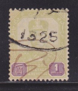 Johore 68 VF-used neat cancel nice color cv $ 73 ! see pic !