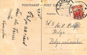 ad5906 - ESTONIA - Postal History - POSTCARD from LOKSA   1936