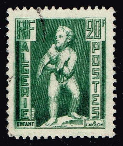 Algeria #244 Child with Eagle; Used (0.25)