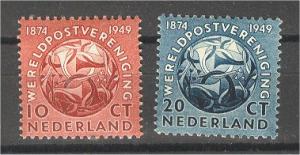 NETHERLANDS, UPU 1949, MINT NEVER HINGED SET	