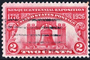 SC#627 2¢ Liberty Bell Issue (1926) Used