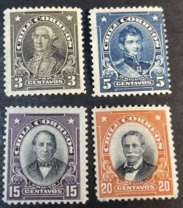 CHILE # 98-112--MINT/HINGED---COMPLETE SET---1911