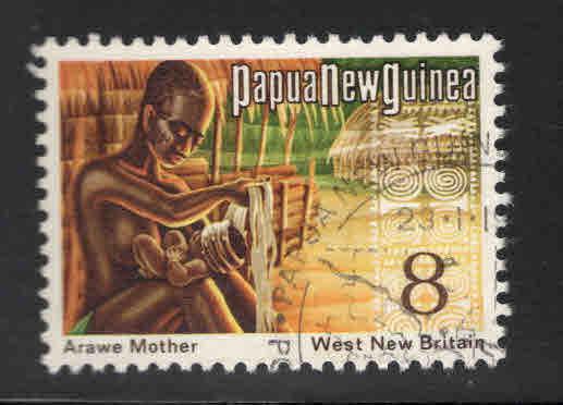 PNG Papua New Guinea Scott 374 Used 1973 stamp