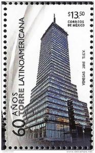 baja.G)2016 MEXICO, LATIN AMERCIAN TOWER, 60 YEARS, MEXICO CITY'S