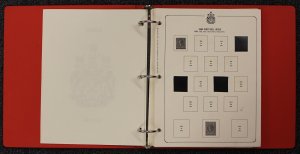 CANADIAN REVENUE STAMP ALBUM SET (VOL I & II)