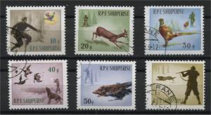 ALBANIA  HUNTING SCENES 1965  U SET