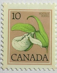 CANADA 1977-82 #711 Floral Definitives - MNH