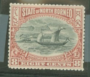 North Borneo #85  Single
