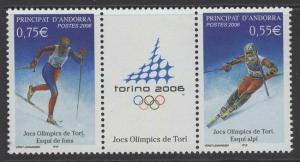 ANDORRA SGF663a 2006 WINTER OLYMPIC GAMES MNH