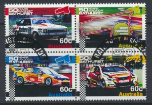 Australia SC# 3793a SG 3867a Used Bathurst Racing w/ fdc see details & scan