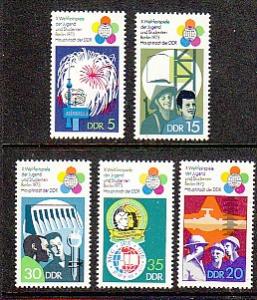 East Germany (D.D.R.) 1477-81 MNH VF