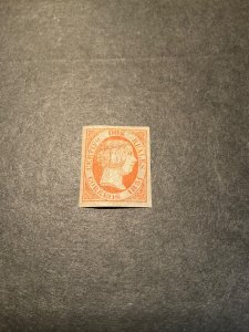 Stamps Spain Scott #8 hinged