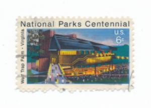 USA 1972  Scott 1452 used - 6c, Ntl Parks Centennial