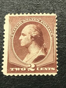 US Scott# 210 Washington 2 cent 1883 MOGH