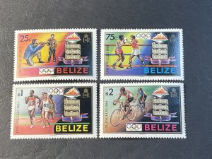 BELIZE # 717-720-MINT/NEVER HINGED-----COMPLETE SET-----1984