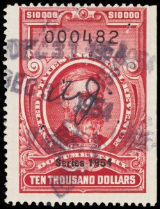 U.S. REV. DATED REDS R687  Used (ID # 114160)