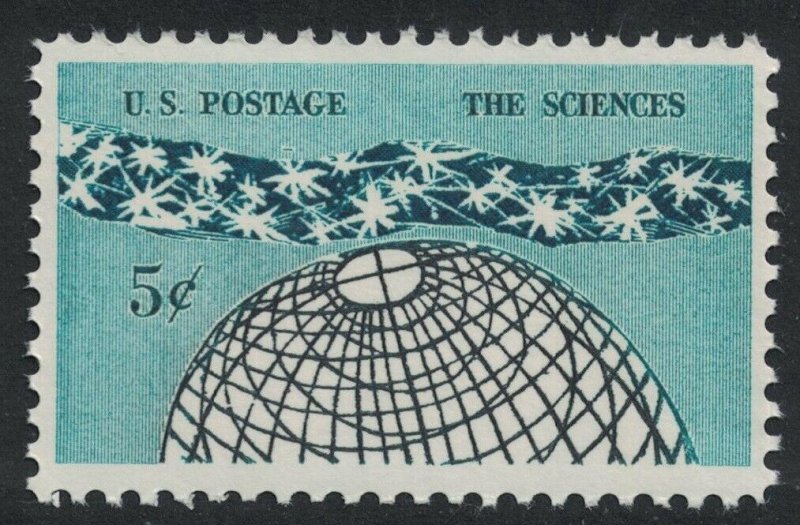 Scott 1237- The Universe- The Sciences - MNH 5c 1963- unused mint stamp