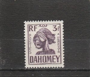 Dahomey  Scott#  J28  MH  (1941 Carved Mask)