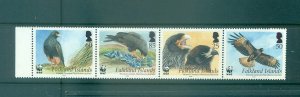 Falkland Is. - Sc# 920-3.  2006 WWF, Birds. MNH Strip. $10.00.