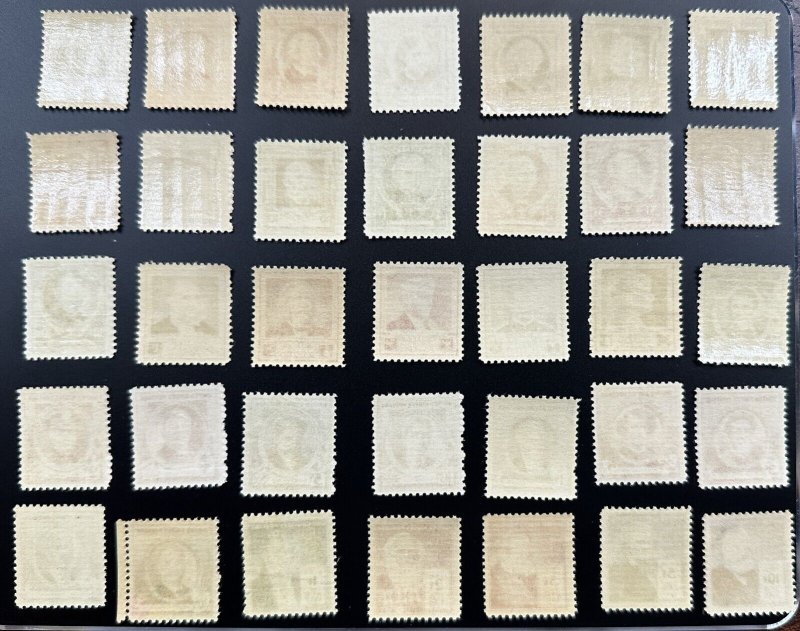 1940 US Postage Stamp (Scott #859-893) MNH CV $34.00