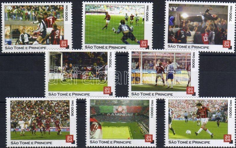 Sao Tomé e Príncipe stamp Football European Championship set MNH 2004 WS4199