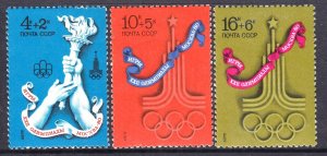 Russia USSR 1976 22nd Olympic Games Complete Mint MNH Set SC B58-B60