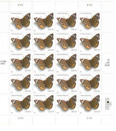 Common Buckeye  forever stamps  10 Books total 100pcs