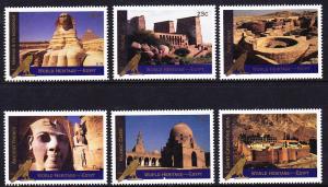 891a-f United Nations 2005 World Heritage Booklet Singles MNH