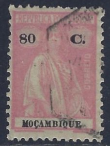 Mozambique, Scott #191R; 80c Ceres, Used