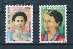 [110488] St. Maarten 2015 Queen Wilhelmina From sheet MNH