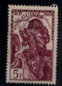 FRENCH GUINEA Scott  158 Used stamp