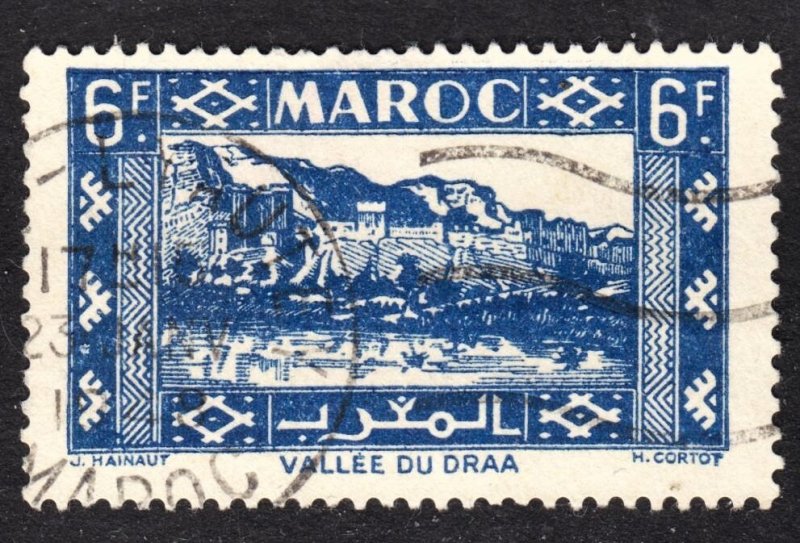 French Morocco Scott 215 F to VF used.  Lot #C.  FREE...