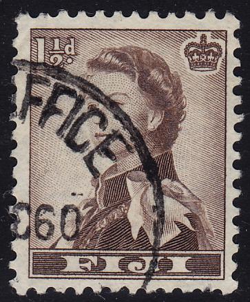 Fiji - 1954 - Scott #149 - used - Elizabeth II