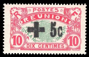 MOMEN: FRENCH COLONIES REUNION SC #B1 MINT OG LH SIGNED TWICE RARE LOT #65887