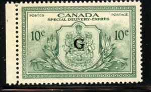 Canada # EO2, Mint Hinge.