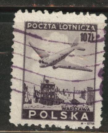 Poland Scott C14 Used 1946 airmail