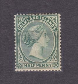 1891 Falkland Islands 8a MH Queen Victoria 30,00 €