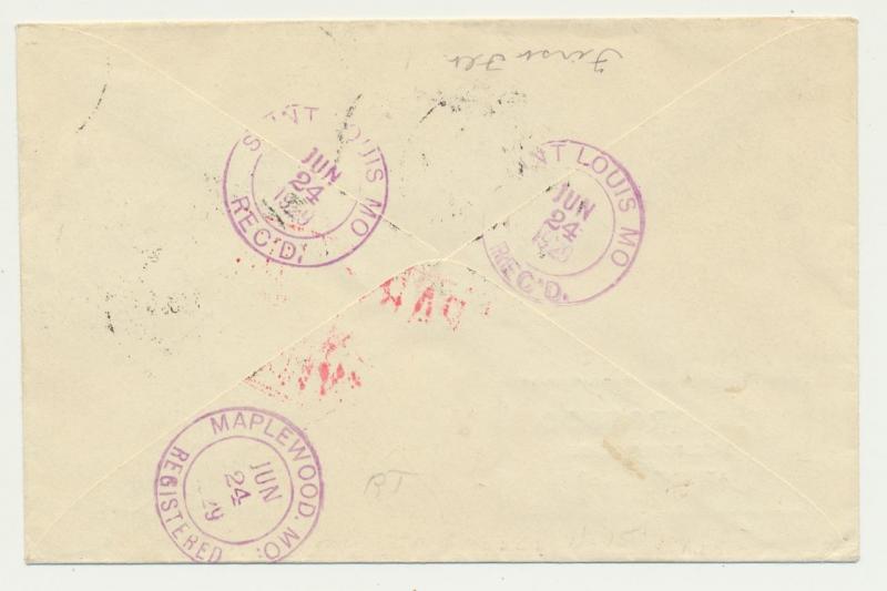 GREECE 1929 1st FLIGHT ATHENS TO MARSEILLES ONWARD TO ST LOUIS USA, Mu#15