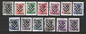 Croatia 9-21  Used  Short set