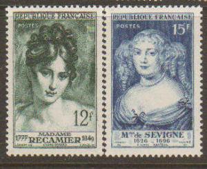 France #641-2 MNH