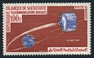 Mauritania C35,MNH.Michel 230. Syncom satellite, 1964. Globe.