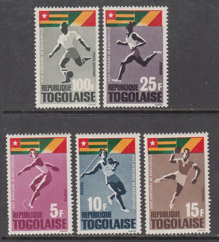 Togo 525-528,C46 MNH VF