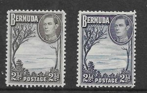 Bermuda 120 120A 1941  set 2 VF  LH