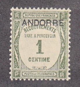 Andorra-French - 1931 - SC J9 - LH