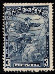 1934 Canada Scott #- 208 3 Cent Anniversary of Jacques Cartier's Landing...