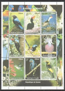 B1168 1998 Guinea Fauna Birds Animals 1Kb Mnh